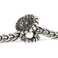 Charm Trollbeads Donna Fiori di nascita in Argento Perla TAGBE-00036 - TAGBE-00036